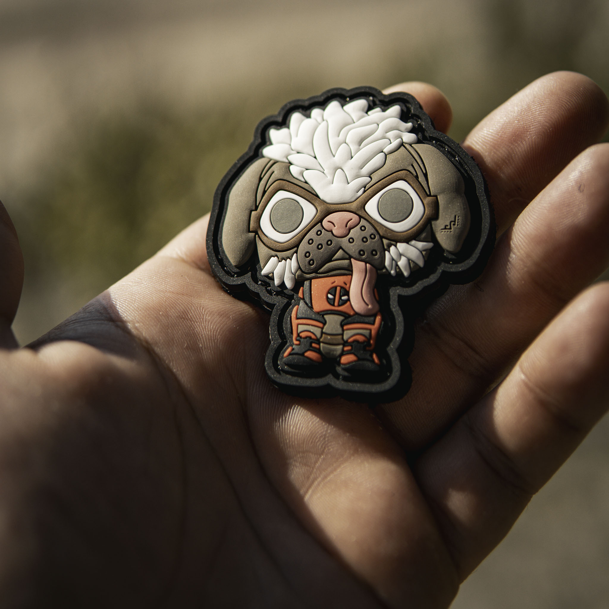 PVC Patch “Deadpool Dog”