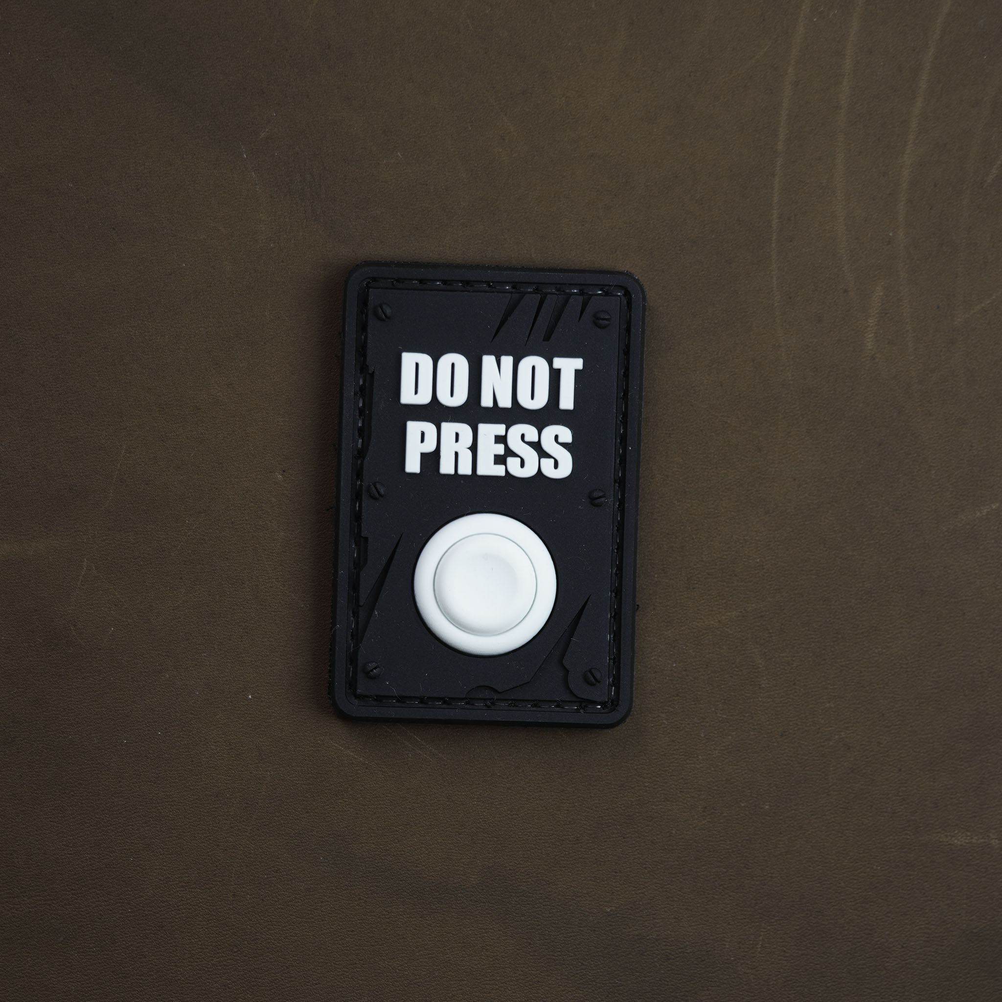 PVC Patch “Do Not Press”