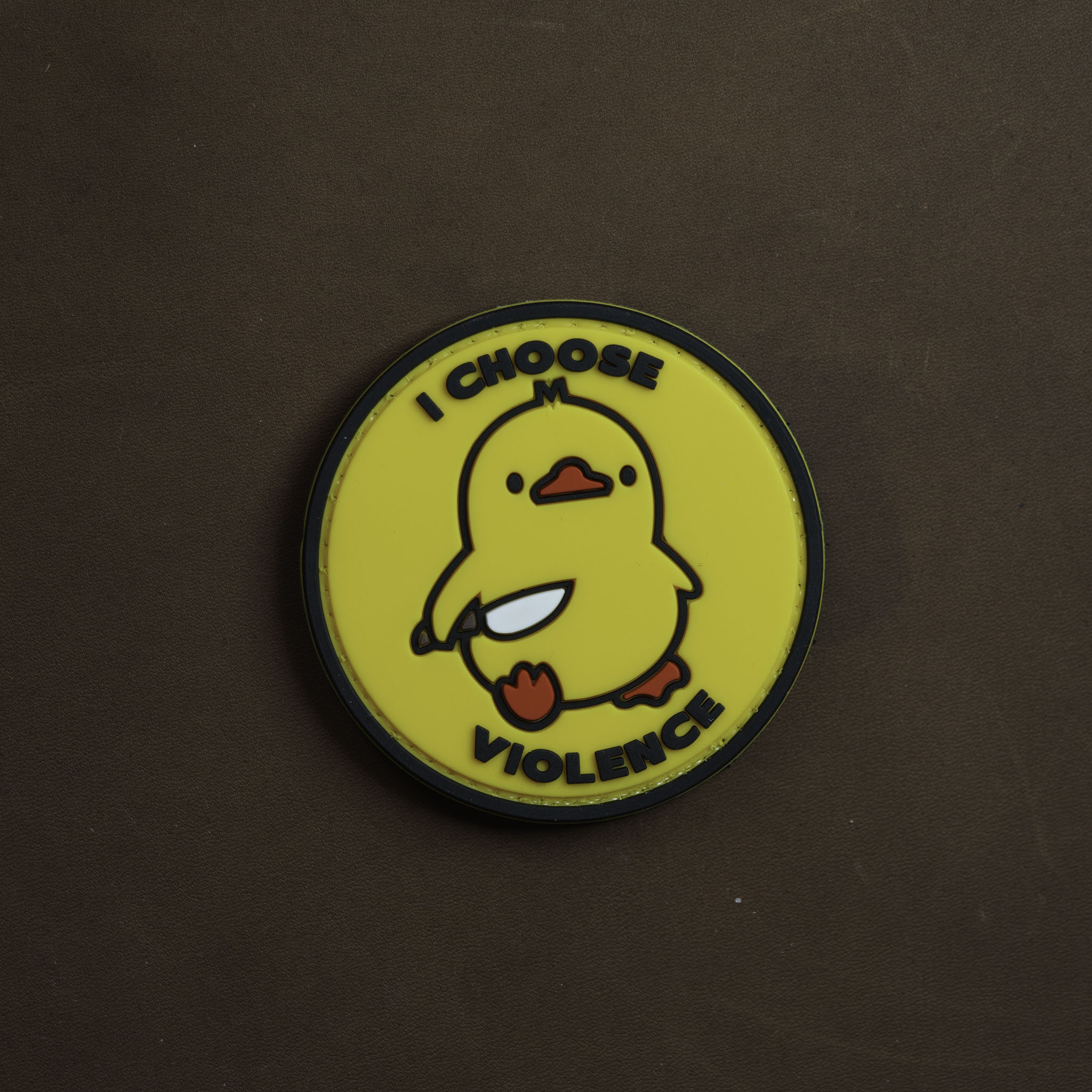 PVC Patch “I Choose Violence”