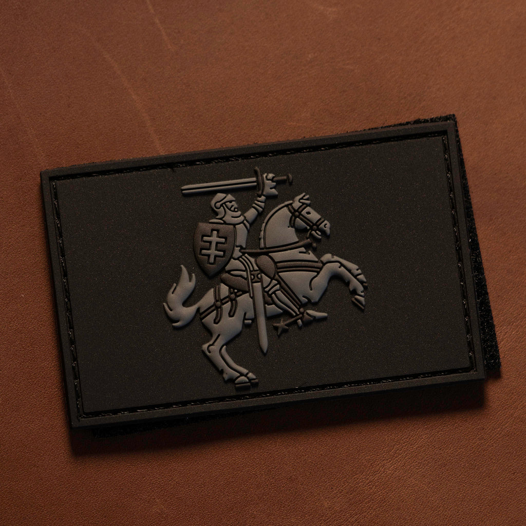 PVC Patch “3D Knight”