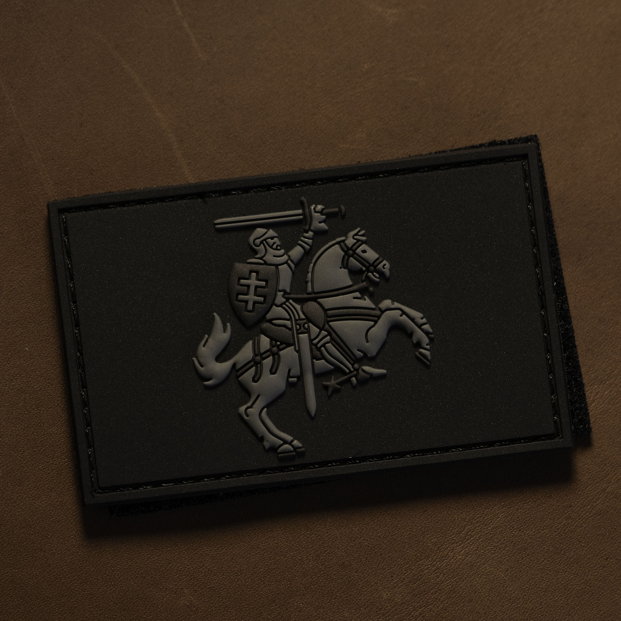 PVC Patch “3D Knight”