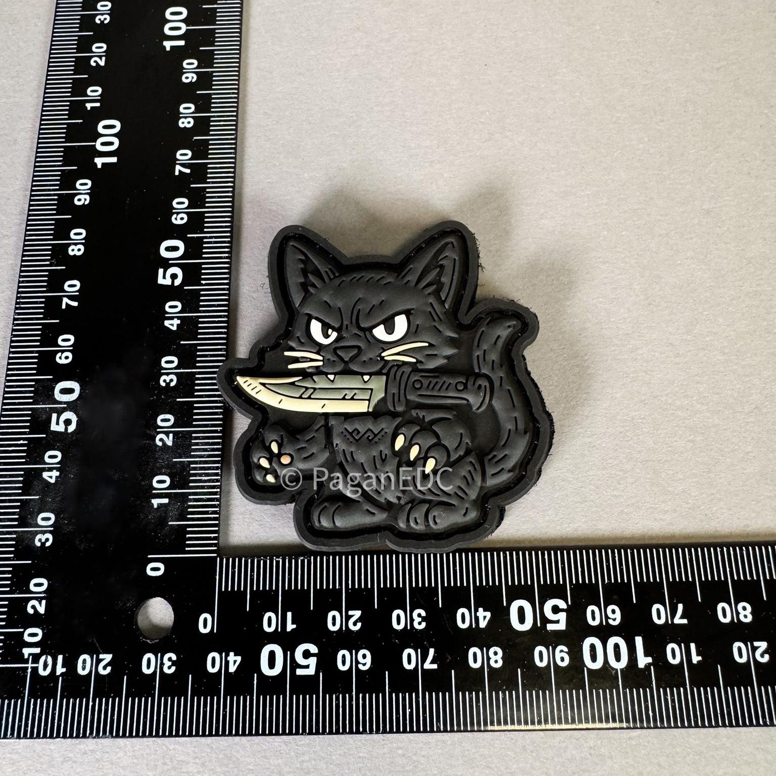 PVC Patch "PaganEDC Cat"