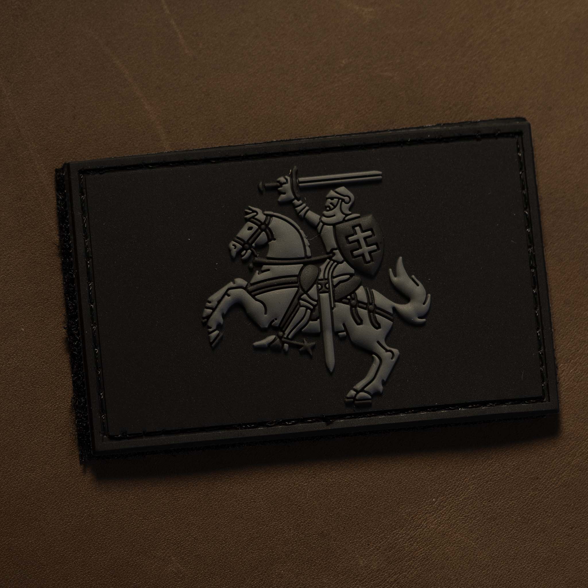 PVC Patch “3D Knight”