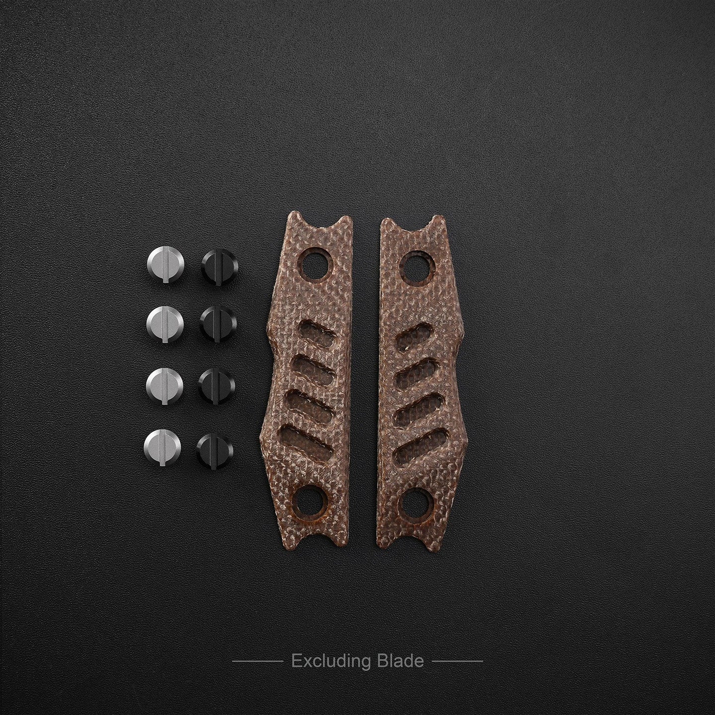 Handle Scales for Bison L Skeleton Knife