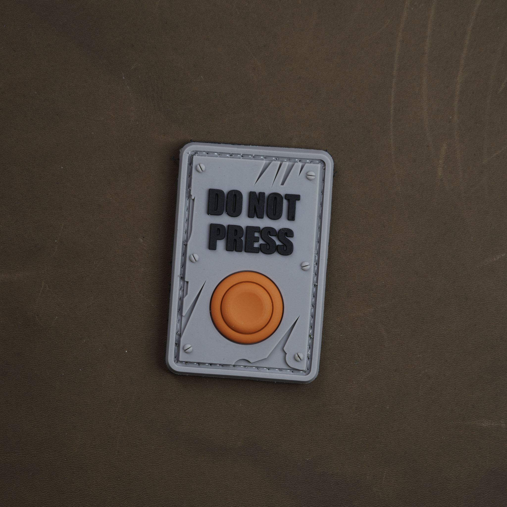 PVC Patch “Do Not Press”