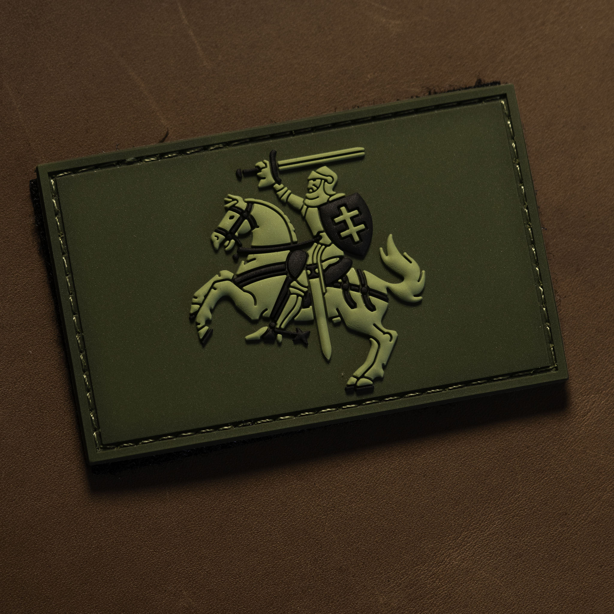 PVC Patch “3D Knight”