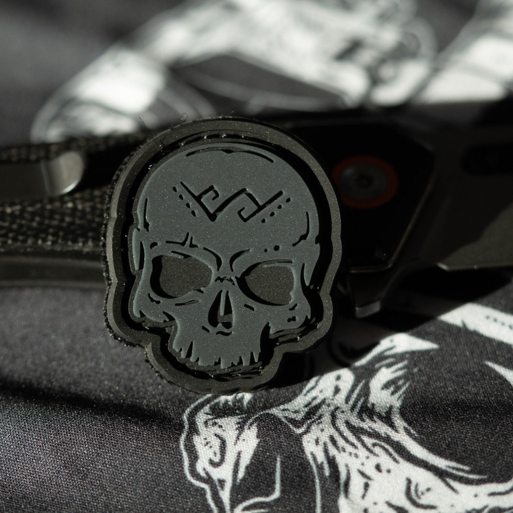 PVC Patch "PaganEDC skull"