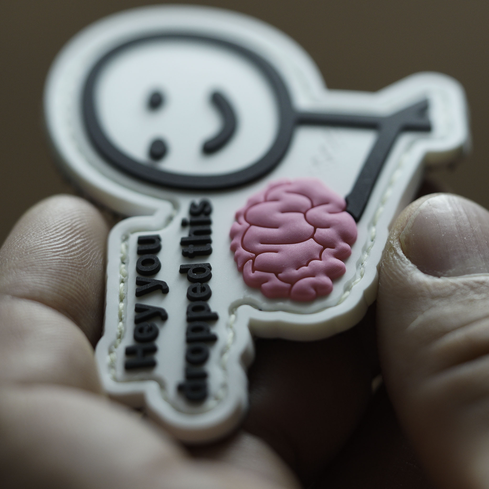 PVC Patch “Hey You Dropped This”