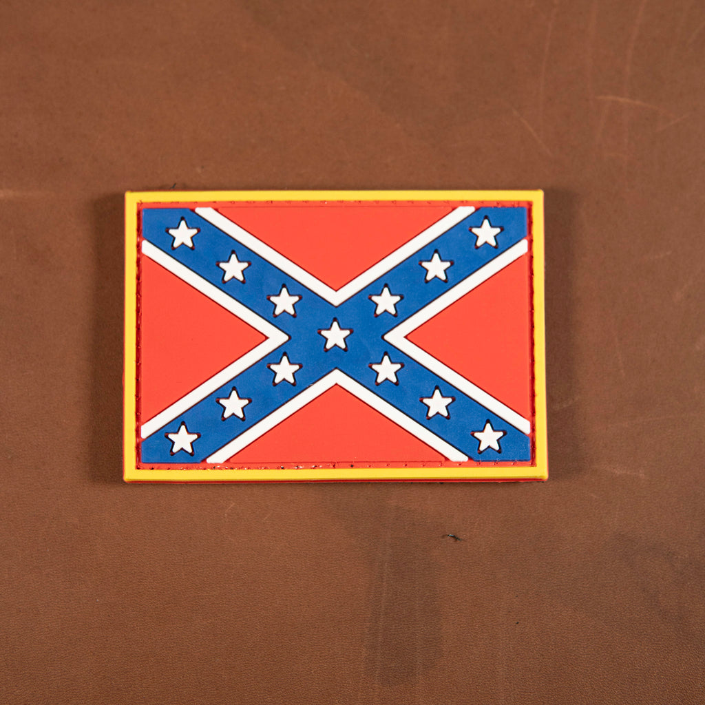 PVC Patch "Confederate flag"